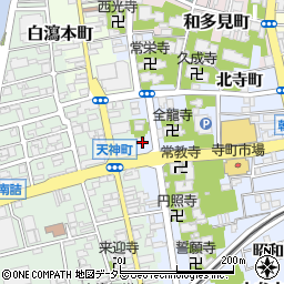三英堂寺町本店周辺の地図