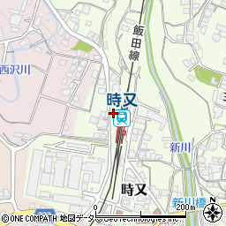 長野県飯田市時又1046周辺の地図
