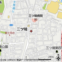 神奈川県横浜市瀬谷区三ツ境52-7周辺の地図