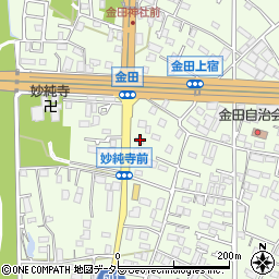 神奈川県厚木市金田467周辺の地図