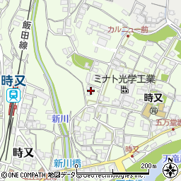 長野県飯田市時又286周辺の地図