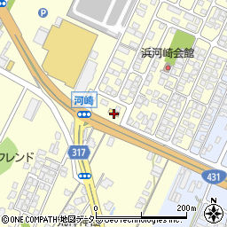 セブンイレブン米子河崎店周辺の地図