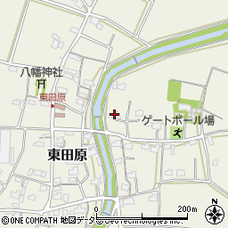 岐阜県関市東田原565周辺の地図