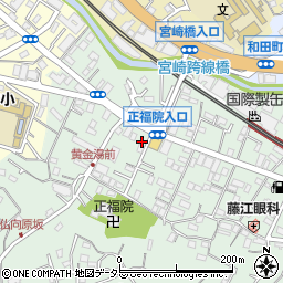 神奈川県横浜市保土ケ谷区仏向町235周辺の地図