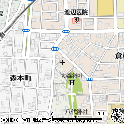 京都府舞鶴市倉梯町22-3周辺の地図