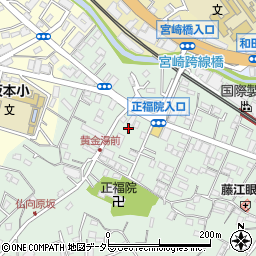 神奈川県横浜市保土ケ谷区仏向町240周辺の地図