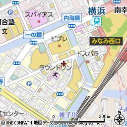 吉野家 横浜駅西口店周辺の地図