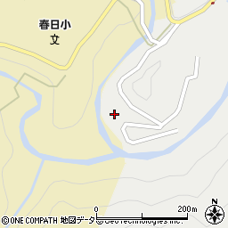 岐阜県揖斐郡揖斐川町春日小宮神1150-1周辺の地図