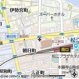 株式会社アートネイチャー　松江店周辺の地図