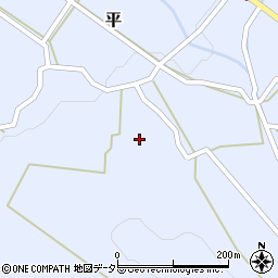 鳥取県西伯郡大山町平271周辺の地図