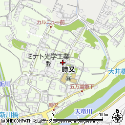 長野県飯田市時又328周辺の地図