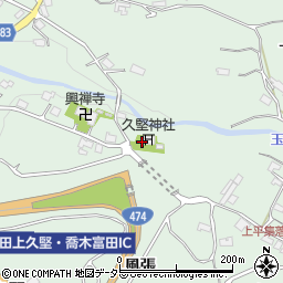 長野県飯田市上久堅1910周辺の地図
