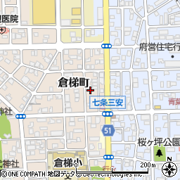 京都府舞鶴市倉梯町14-6周辺の地図