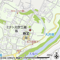 長野県飯田市時又331周辺の地図