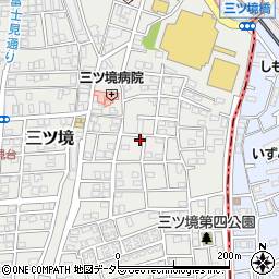 神奈川県横浜市瀬谷区三ツ境51-1周辺の地図