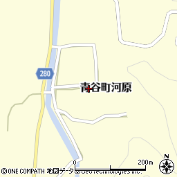 鳥取県鳥取市青谷町河原周辺の地図