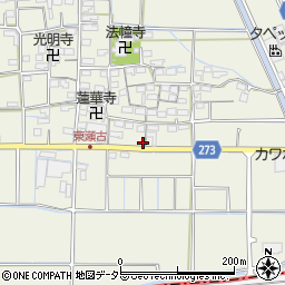 岐阜県揖斐郡揖斐川町脛永1172周辺の地図