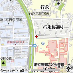 京都府舞鶴市行永桜通り142周辺の地図