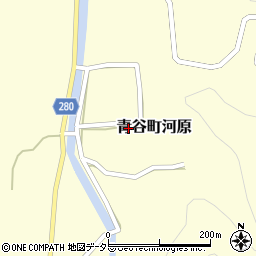 鳥取県鳥取市青谷町河原周辺の地図