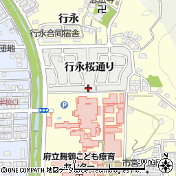 京都府舞鶴市行永桜通り131周辺の地図