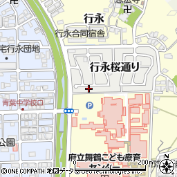 京都府舞鶴市行永桜通り138周辺の地図