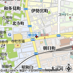 松江ちどり　法律事務所周辺の地図