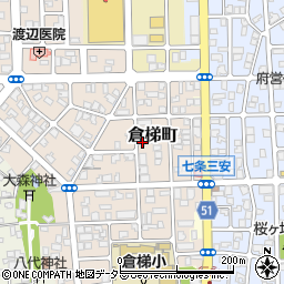 京都府舞鶴市倉梯町15-5周辺の地図
