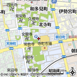 島根県松江市寺町北寺町191周辺の地図