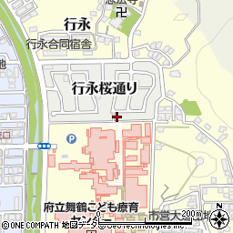 京都府舞鶴市行永桜通り34周辺の地図
