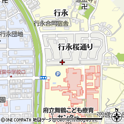 京都府舞鶴市行永桜通り136周辺の地図