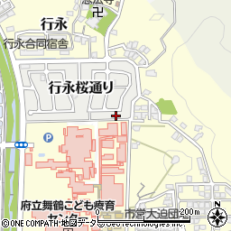 京都府舞鶴市行永桜通り29周辺の地図