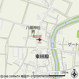 岐阜県関市東田原789周辺の地図