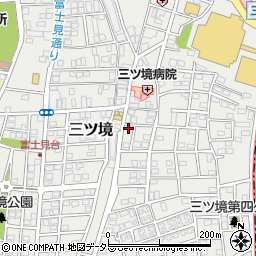 神奈川県横浜市瀬谷区三ツ境52周辺の地図