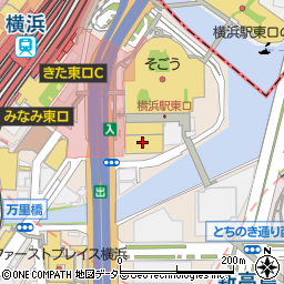 SOiSPACE マルイシティ横浜店周辺の地図
