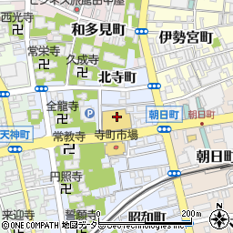 島根県松江市寺町198-57周辺の地図