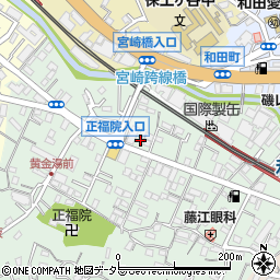 神奈川県横浜市保土ケ谷区仏向町197周辺の地図