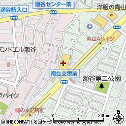 ビー・セレクト横浜瀬谷南台店周辺の地図