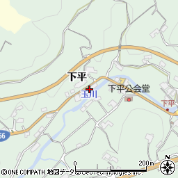 長野県飯田市上久堅下平221-3周辺の地図