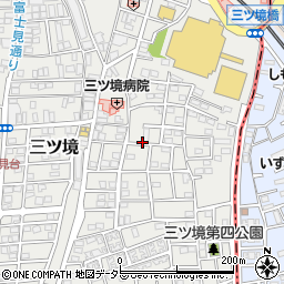 神奈川県横浜市瀬谷区三ツ境周辺の地図