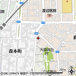 京都府舞鶴市倉梯町21-6周辺の地図