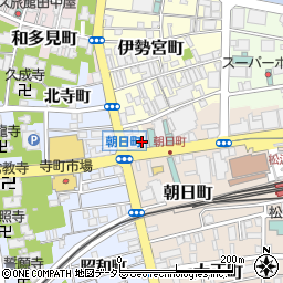 島根県松江市朝日町498周辺の地図