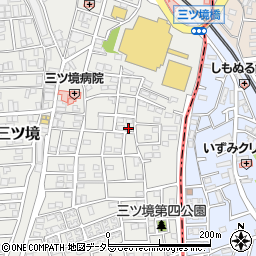 神奈川県横浜市瀬谷区三ツ境27周辺の地図
