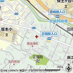 神奈川県横浜市保土ケ谷区仏向町253-2周辺の地図
