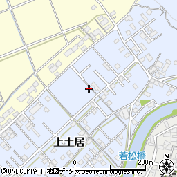 岐阜県岐阜市上土居718-5周辺の地図