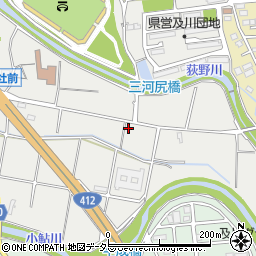 神奈川県厚木市及川748-1周辺の地図