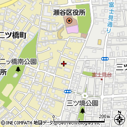 神奈川県横浜市瀬谷区二ツ橋町77周辺の地図