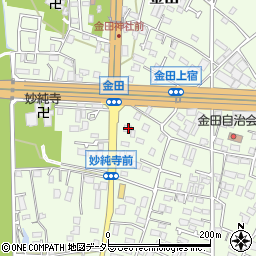 神奈川県厚木市金田468周辺の地図