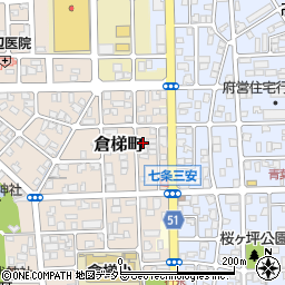 京都府舞鶴市倉梯町14-4周辺の地図