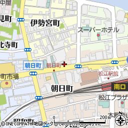 島根県松江市朝日町490周辺の地図