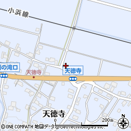 福井県三方上中郡若狭町天徳寺23周辺の地図
